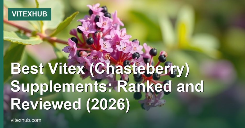 Best Vitex (Chasteberry) Supplements: Ranked and Reviewed (2026) - VitexHub