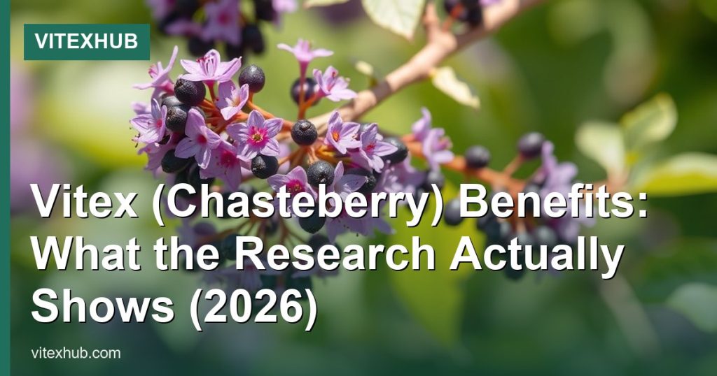 Vitex (Chasteberry) Benefits: What the Research Actually Shows (2026) - VitexHub