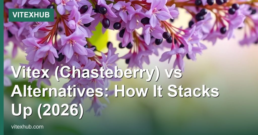 Vitex (Chasteberry) vs Alternatives: How It Stacks Up (2026) - VitexHub